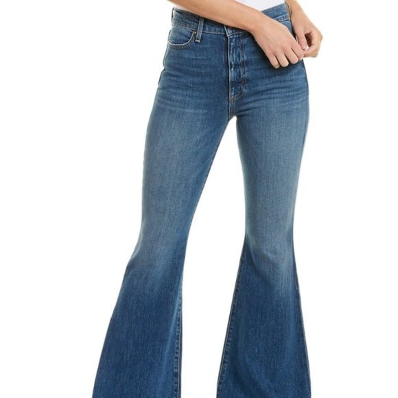 NWT Alice + Olivia Beautiful High Rise Belljeans - Picture 6 of 6